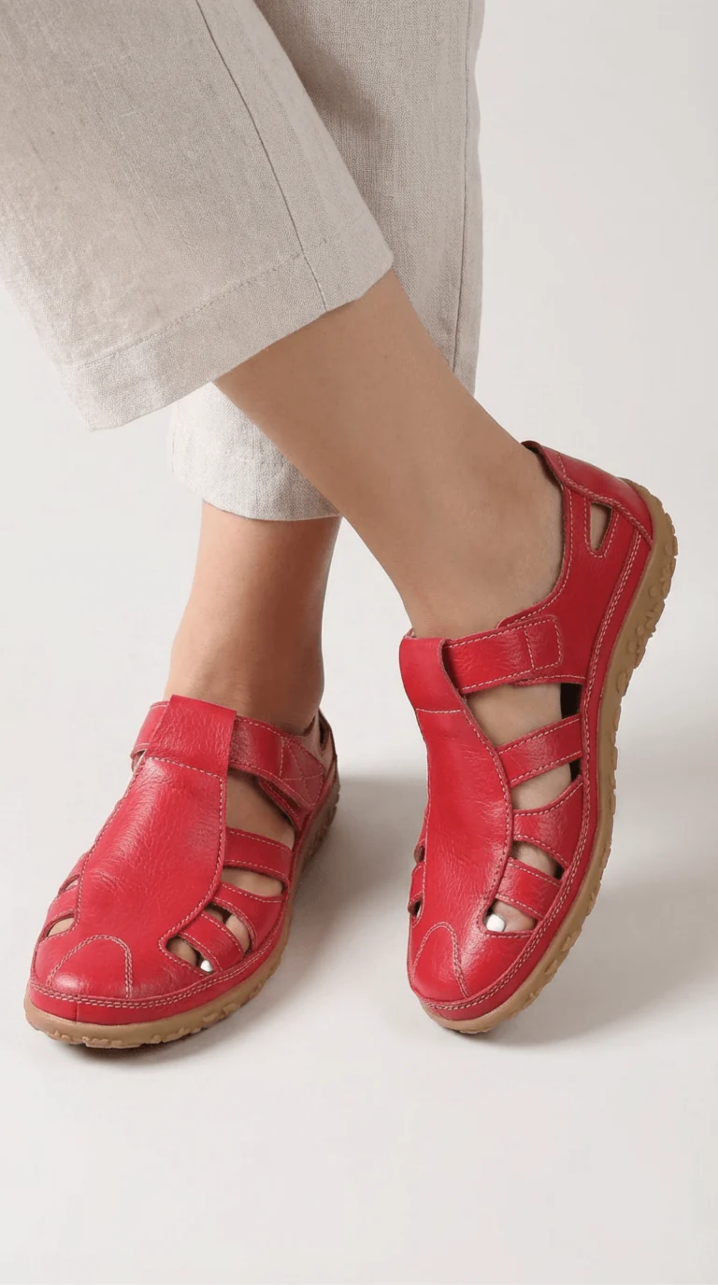 Women’s Comfort Cut-Out Sandals – Support and Everyday Ease