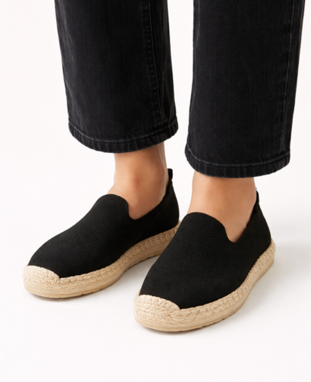 Espadrille Slip-On Sandals Women – Breathable Mesh & Lightweight Flat, Casual Summer Everyday