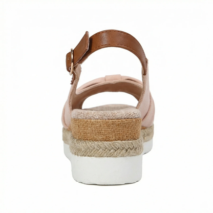 Ergonomic Wedge Sandals Women – Adjustable Strap & Arch Support, Summer Patio Comfort Canada