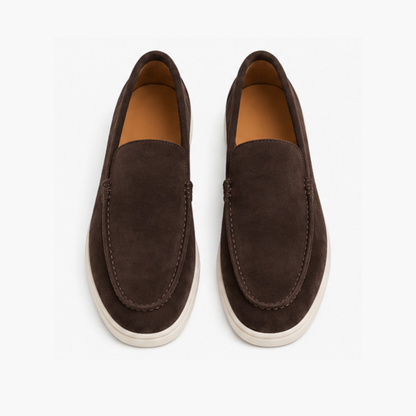 Suede Slip-On Loafers Women – Soft Flat & Classic Silhouette, Casual Everyday Chic
