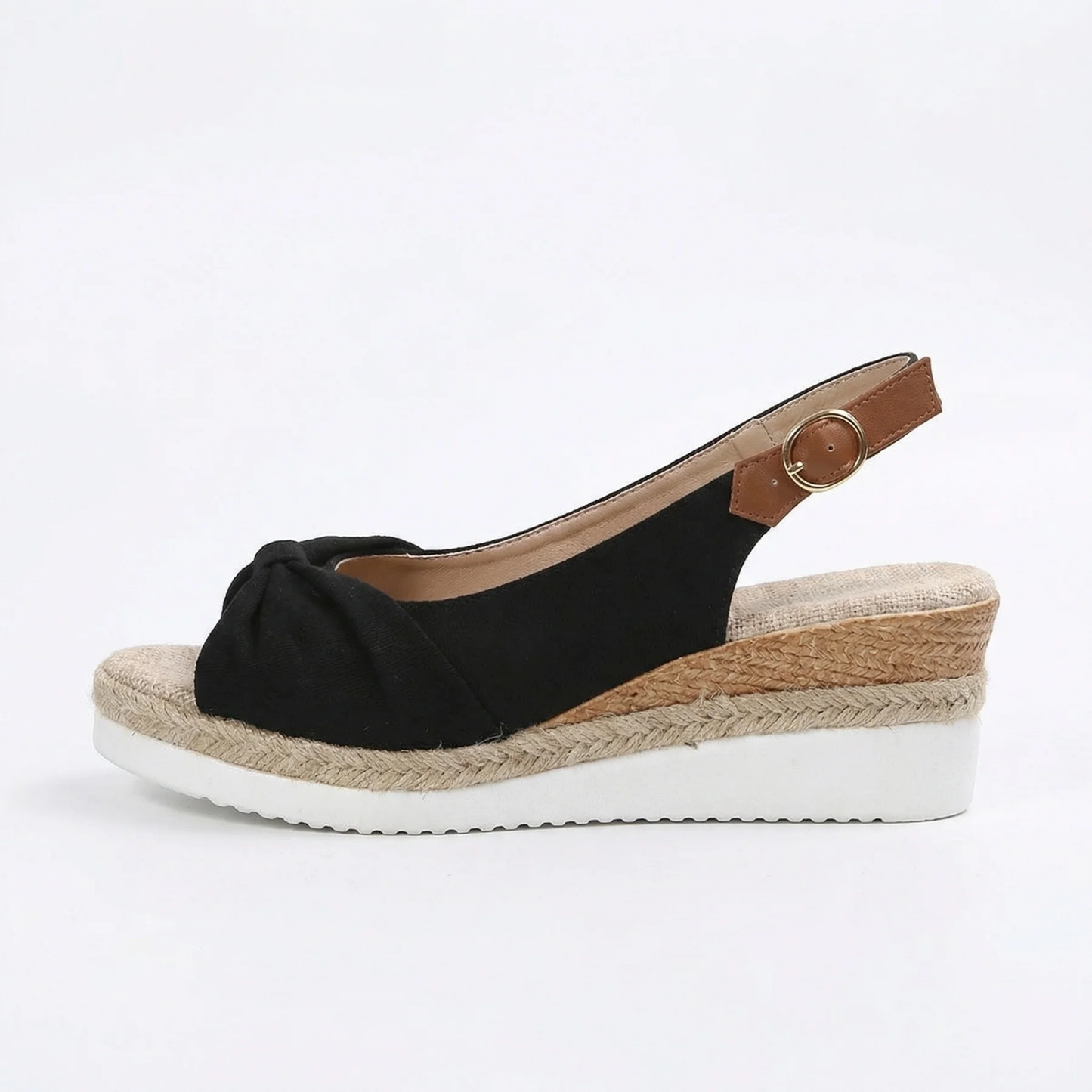 Ergonomic Wedge Sandals Women – Adjustable Strap & Arch Support, Summer Patio Comfort Canada