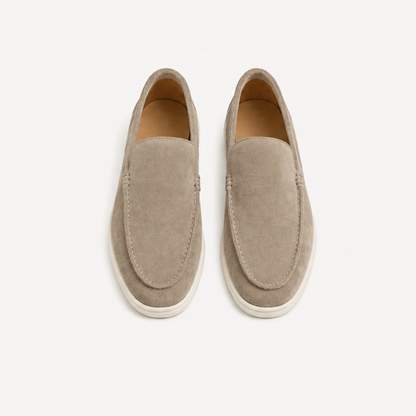 Suede Slip-On Loafers Women – Soft Flat & Classic Silhouette, Casual Everyday Chic