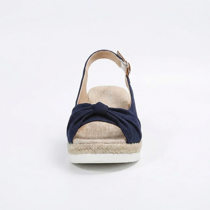 Ergonomic Wedge Sandals Women – Adjustable Strap & Arch Support, Summer Patio Comfort Canada