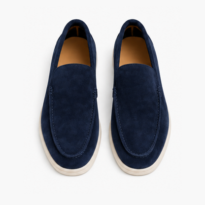 Suede Slip-On Loafers Women – Soft Flat & Classic Silhouette, Casual Everyday Chic