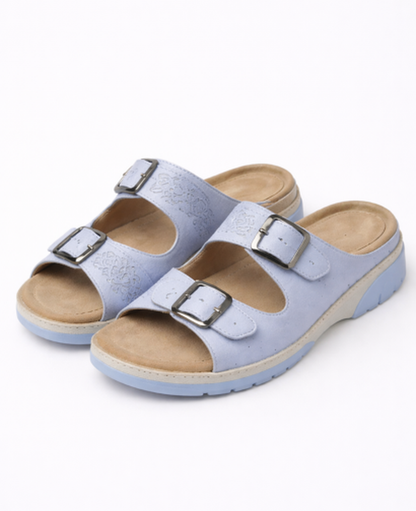 Wedge Sandals Women – Double Adjustable Strap & Lifted Sole, Patio Season to Vacation Elegant