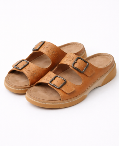 Wedge Sandals Women – Double Adjustable Strap & Lifted Sole, Patio Season to Vacation Elegant