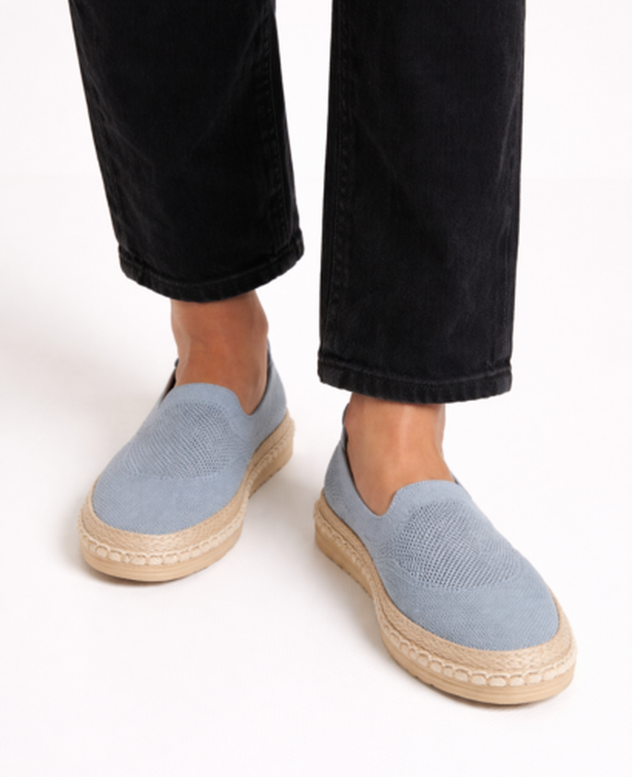 Espadrille Slip-On Sandals Women – Breathable Mesh & Lightweight Flat, Casual Summer Everyday