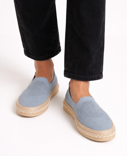 Espadrille Slip-On Sandals Women – Breathable Mesh & Lightweight Flat, Casual Summer Everyday