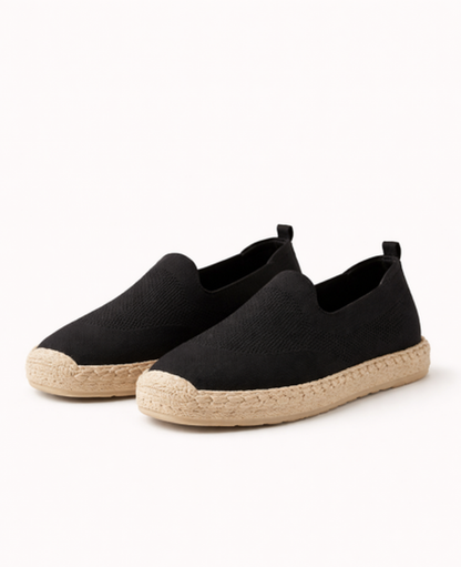Espadrille Slip-On Sandals Women – Breathable Mesh & Lightweight Flat, Casual Summer Everyday