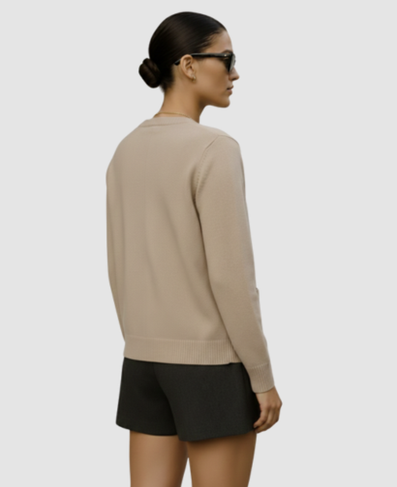 Button-Down Cardigan Jacket Women – Lightweight Knit & Straight-Cut Blazer, Smart Casual Chic