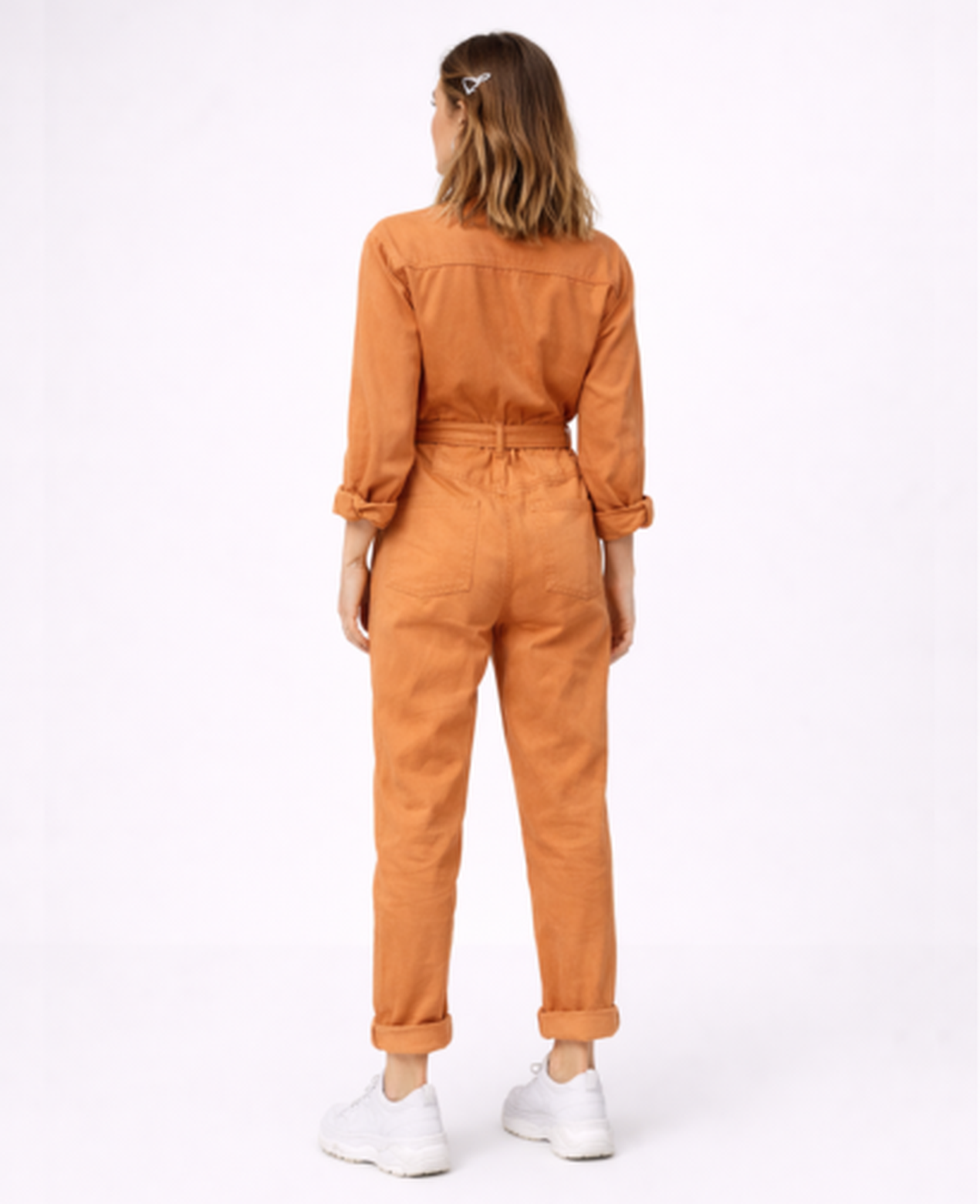 Belted Straight-Leg Jumpsuit Women – Defined Waist & Utility Style, Office & Evening Chic